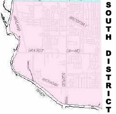 south district map